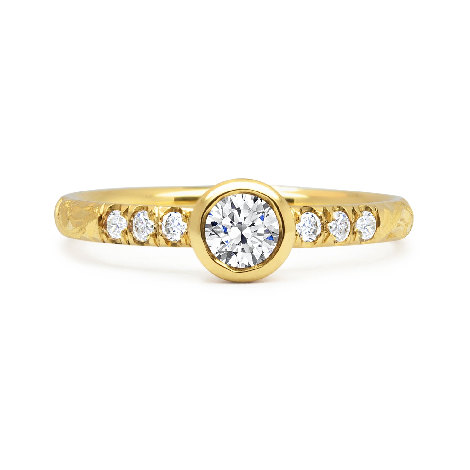 Hebe Ethical Diamond Gold Engagement Ring