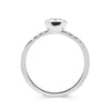Large Hebe Ethical Diamond Engagement Ring - rub-over setting 2
