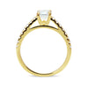 Cybele Ethical Oval Diamond Gold Engagement Ring