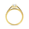 Lyra Ethical Sapphire Engagement Ring, 18ct Fairtrade Gold