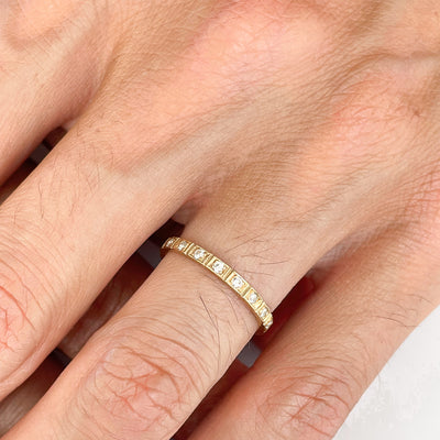 Liberty Diamond Ethical Gold Ring
