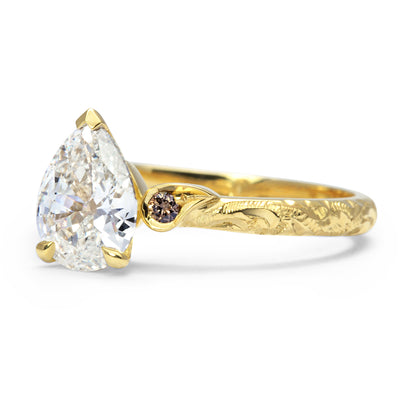 Bespoke Alex Recycled Diamond Engagement Ring