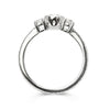 Bespoke Mark Recycled Diamond Trilogy Engagement Ring