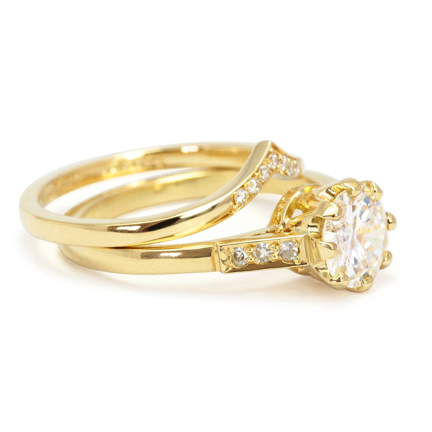 Vintage bespoke sales engagement ring