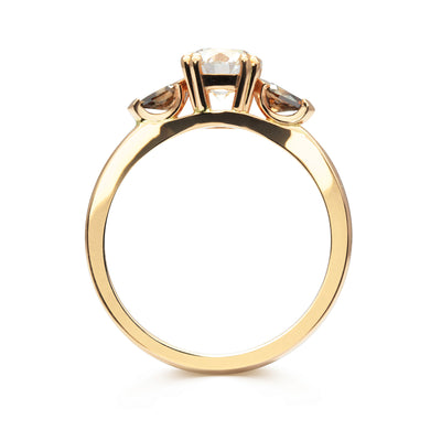 Bespoke Chris Ethical Diamond Trilogy Engagement Ring