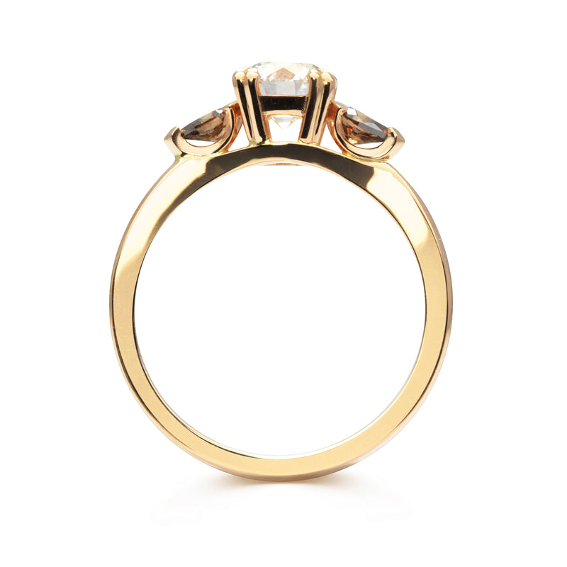 Bespoke Chris Ethical Diamond Trilogy Engagement Ring