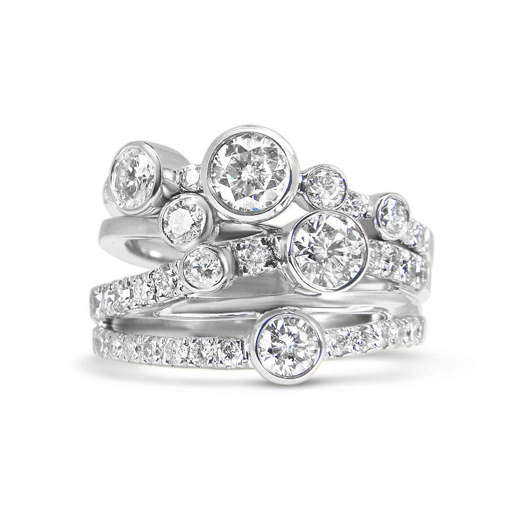Bespoke Tamsin Diamond Rings