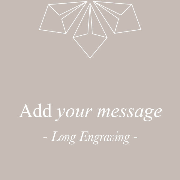 Your Message. Long engraving