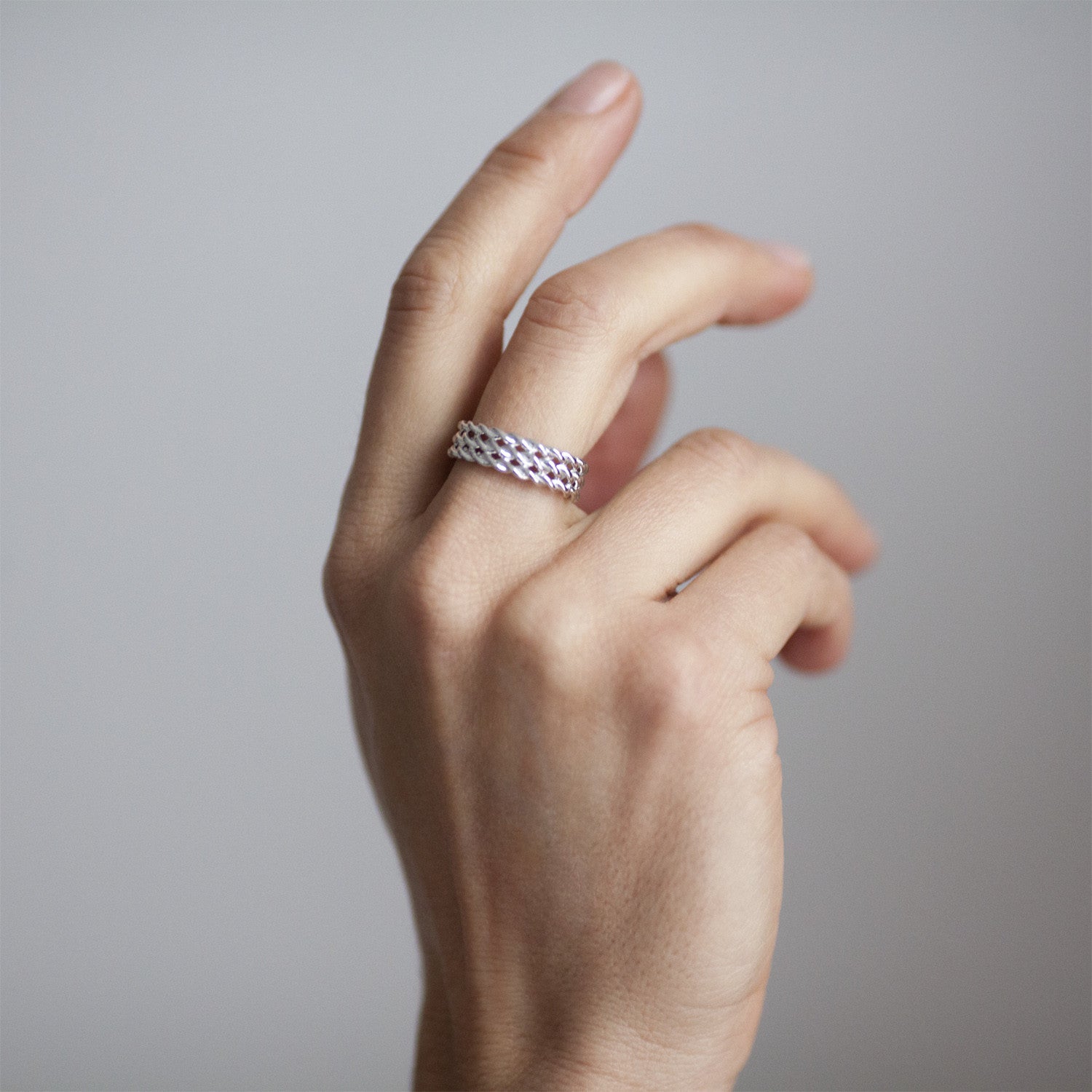 Lace Triple Ring