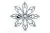 Diamond Leaf Cocktail Ring - Arabel Lebrusan