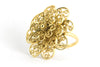 Filigree Rosette Ring. Gold