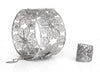 Bespoke Maureen filigree ring - 18ct white gold and reclaimed diamonds 2