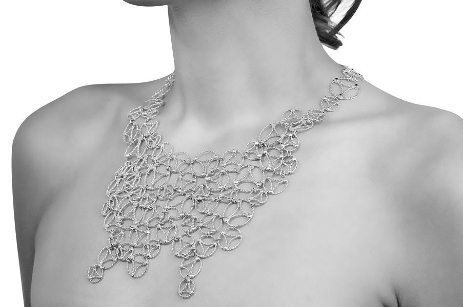 Lace Large Necklace