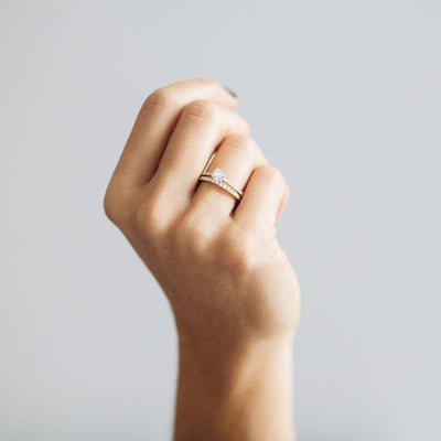 Altair Ethical Diamond Engagement Ring, 18ct Fairtrade Gold
