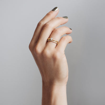 Athena Ethical Diamond Gold Engagement Ring