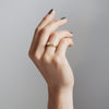 D Shape Beloved Diamond Ethical Gold Wedding Ring, 2mm 4