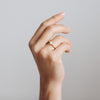 Solar Eclipse Ethical Diamond Engagement Ring, 18ct Fairtrade Gold