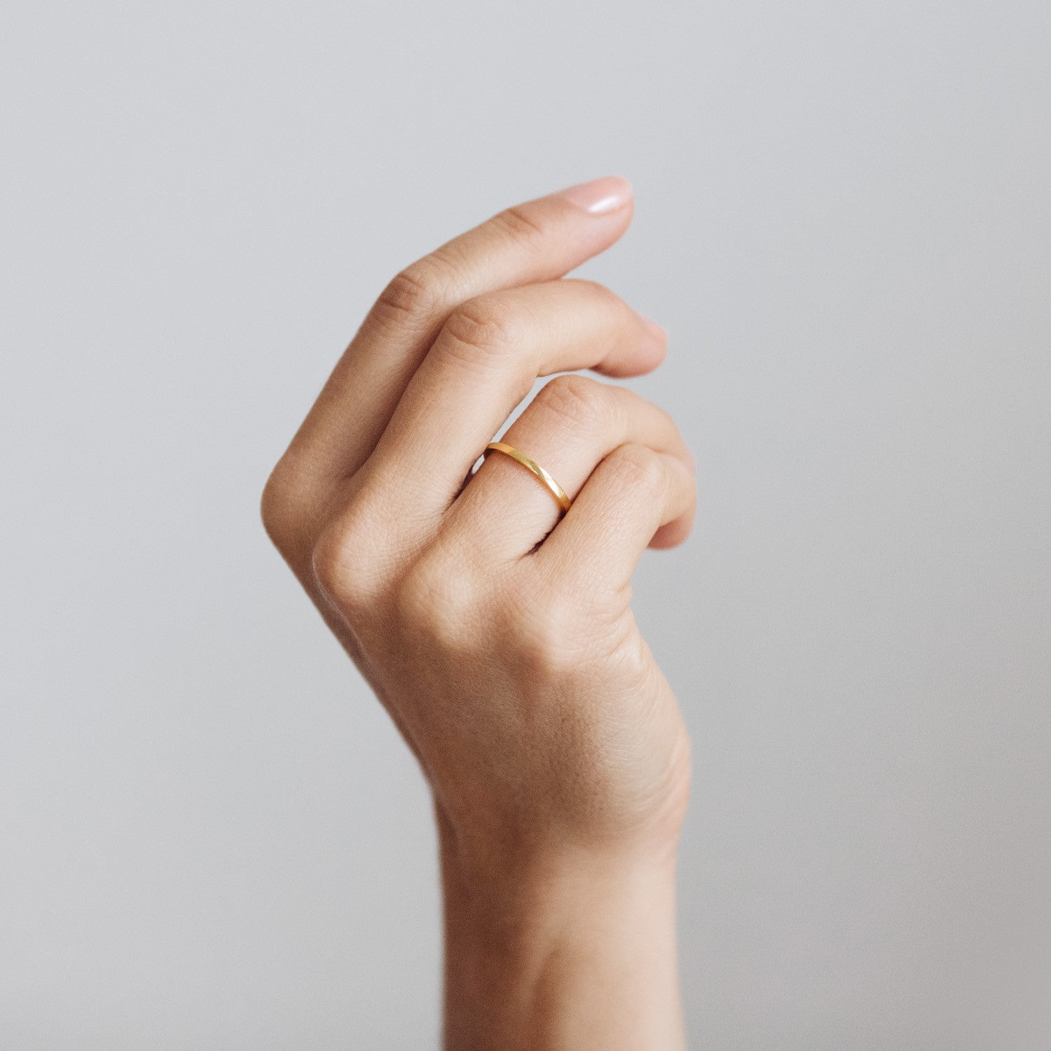 Harmony Flat Ethical Platinum Wedding Ring 3