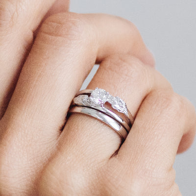 Royal Oak Ethical Diamond Platinum Engagement Ring