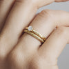 Athena Ethical Diamond Platinum Engagement Ring - Lebrusan Studio