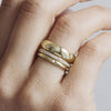 D Shape Beloved Diamond Ethical Gold Wedding Ring, 2mm 10