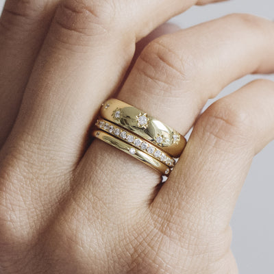 Cherish Full Diamond Ethical Platinum Eternity Wedding Ring