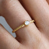 Ready to wear Hera Ethical Diamond Engagement Ring, Gold 3