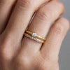 Ready to wear Hera Ethical Diamond Engagement Ring, Gold 4