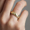 D-Shape Diamond Star Ethical Gold Wedding Ring 9