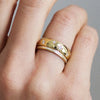 D-Shape Diamond Star Ethical Gold Wedding Ring 11