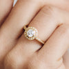 Efflorescence Ethical Light Blue Sapphire Gemstone Engagement Ring, 18ct Fairtrade Gold - Arabel Lebrusan