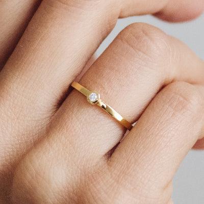 Tranquility Ethical Diamond Platinum Engagement Ring