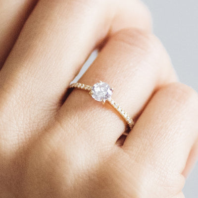 ALTAIR ETHICAL DIAMOND ENGAGEMENT RING, 18CT FAIRTRADE GOLD