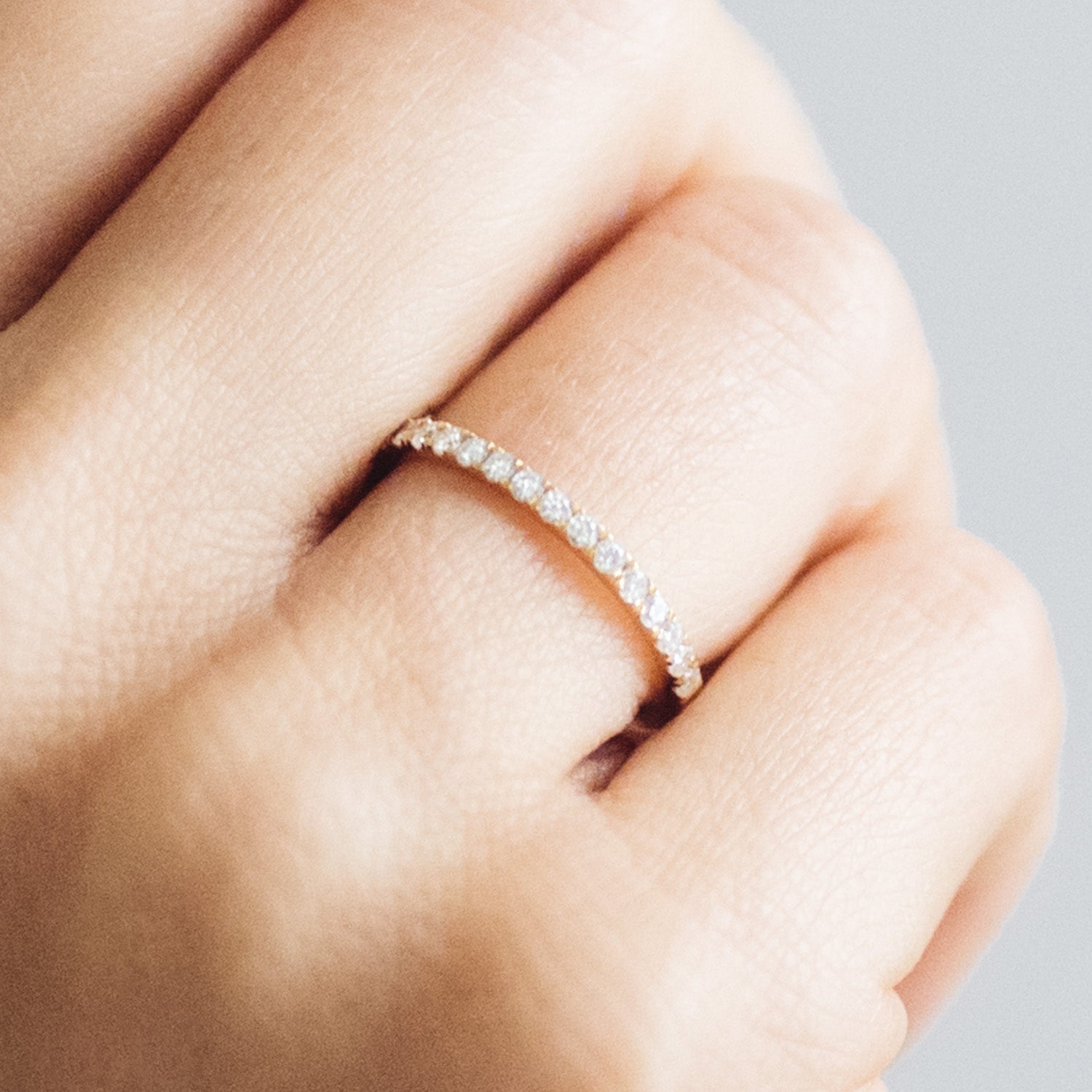 Altair Diamond Gold Eternity Ring